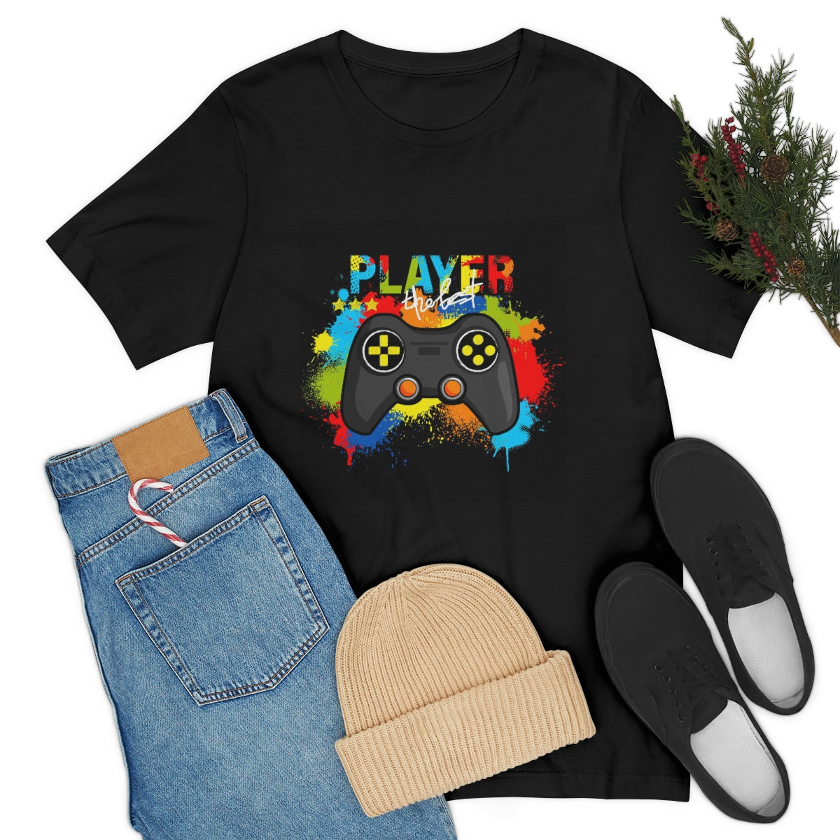 Unisex Jersey Short Sleeve Tee "The best player"