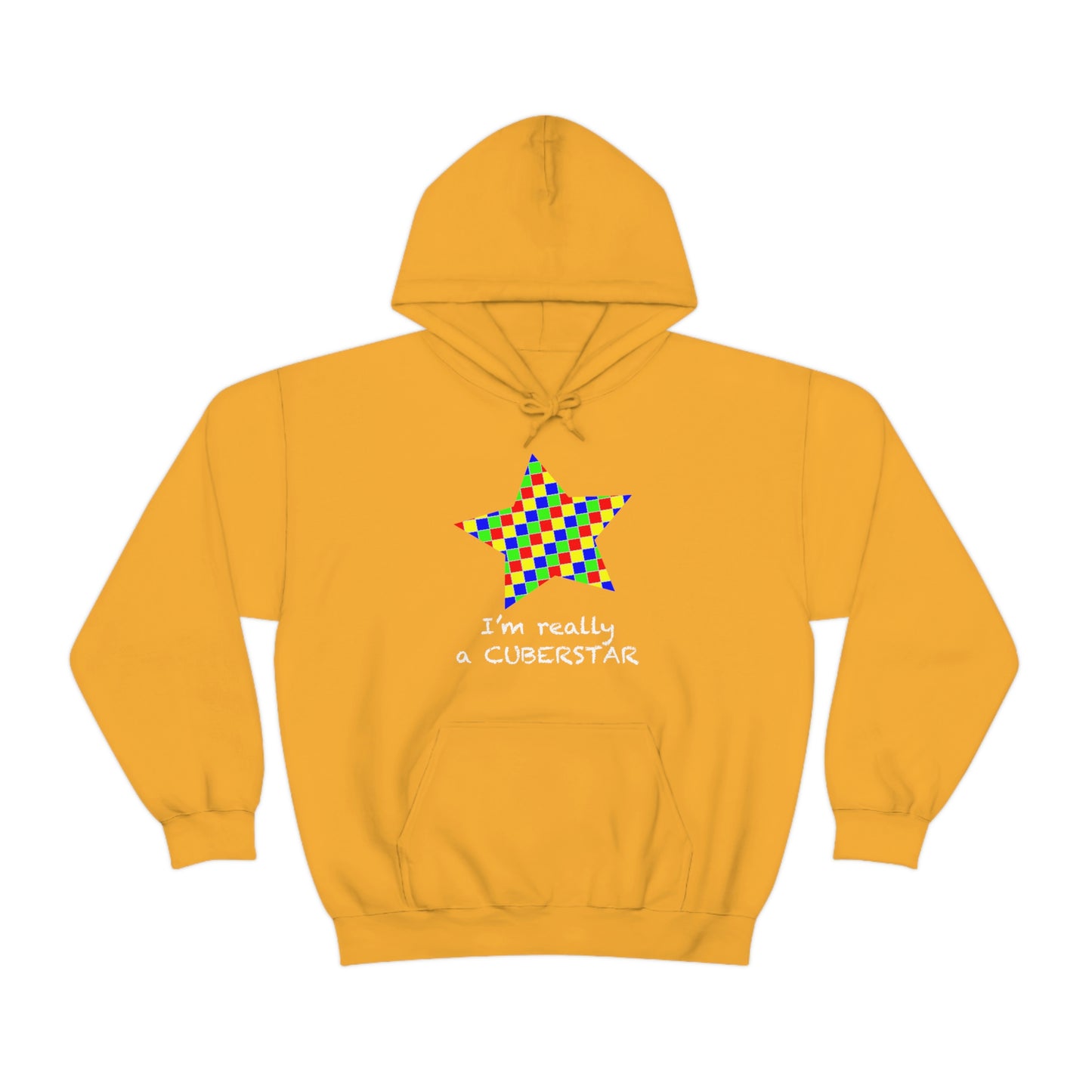 Unisex Heavy Blend™ Hooded Sweatshirt "I'm really a cuberstar"