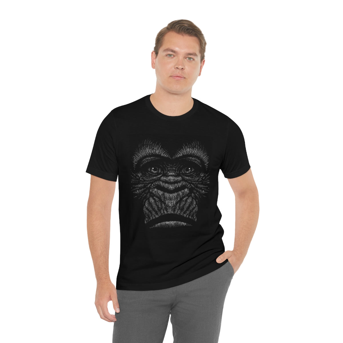 Unisex Jersey Short Sleeve Tee "Gorilla"