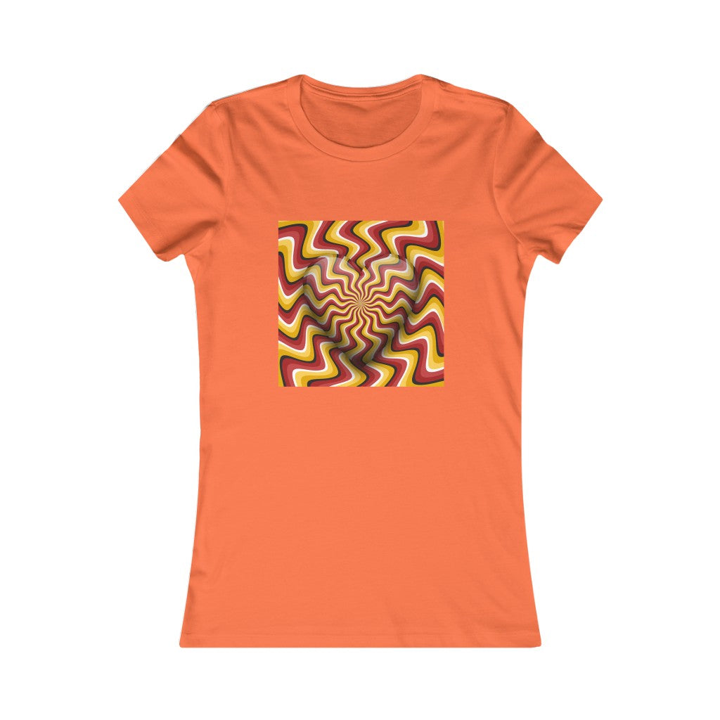 Women's Favorite Tee "Optical illusion Heart"