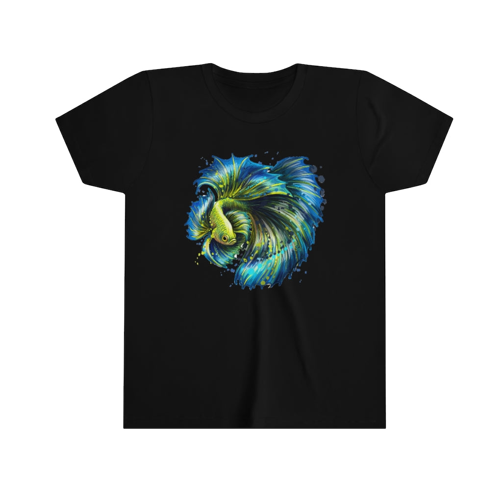 Youth Short Sleeve Tee "Colorful tropical fish"