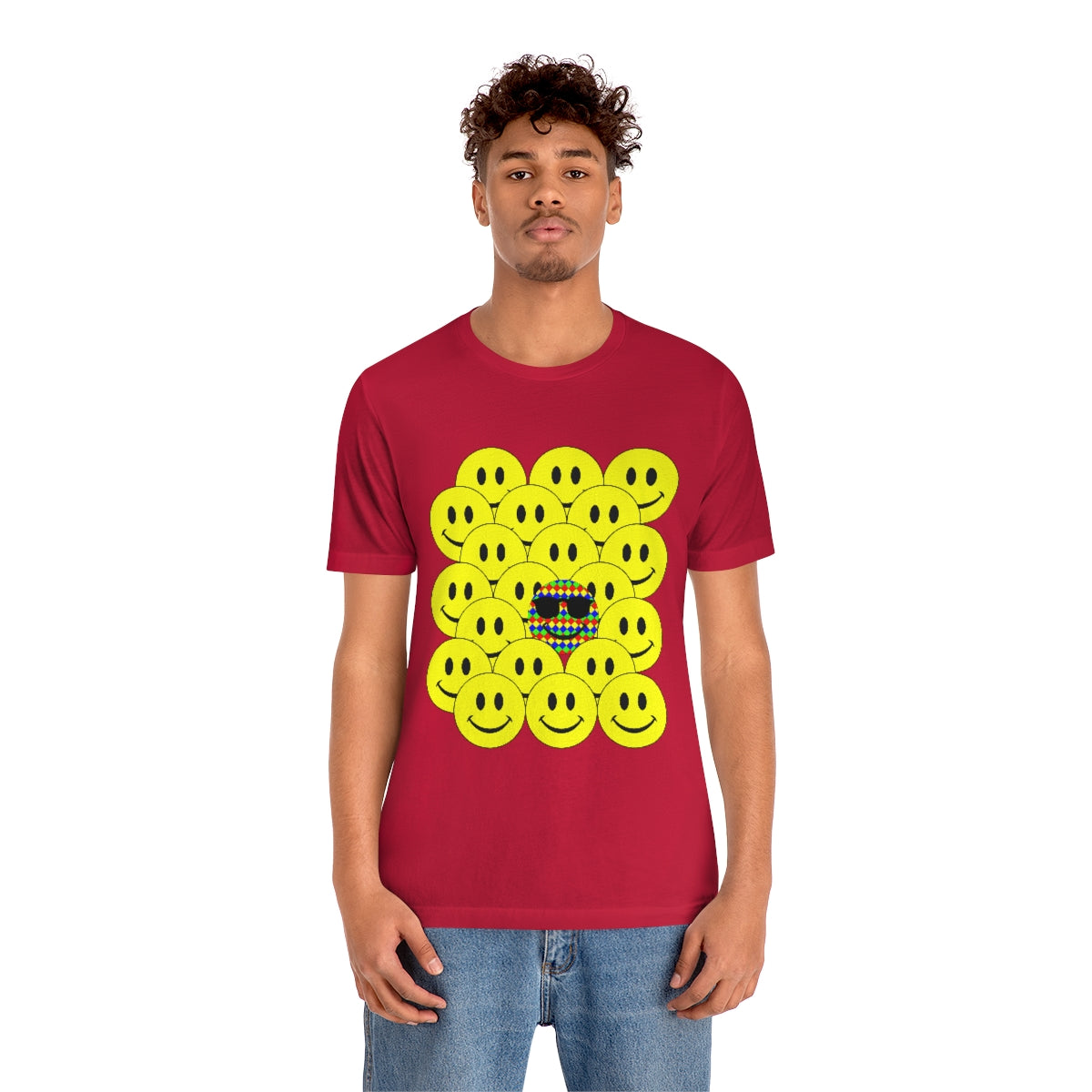 Unisex Jersey Short Sleeve Tee "Think different"