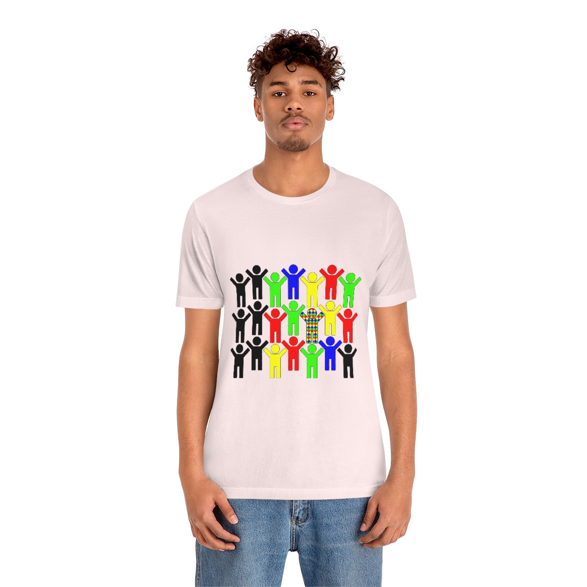 Unisex Jersey Short Sleeve Tee "Change the World by changing yourself"