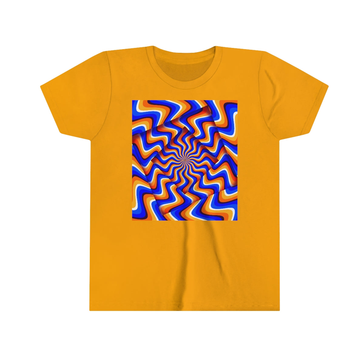 Youth Short Sleeve Tee "Optical illusion Abstract turned frames"