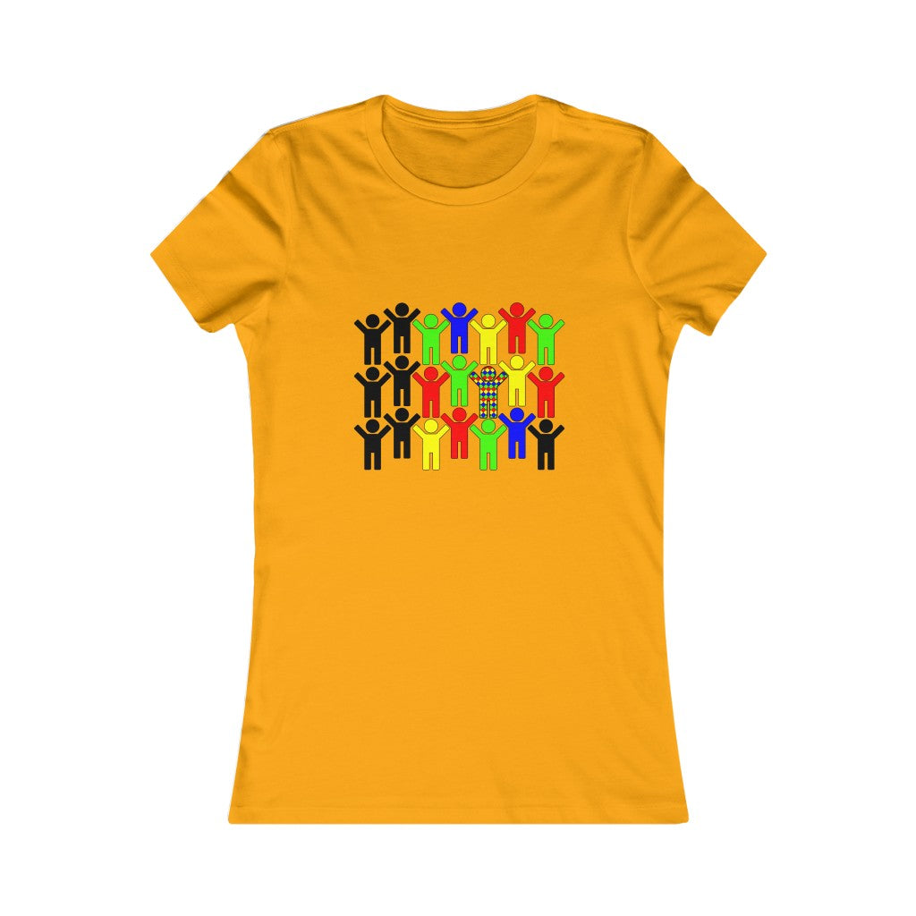 Women's Favorite Tee "Change the World by changing yourself"