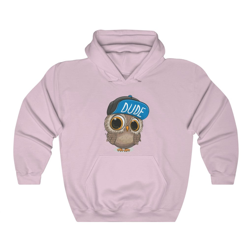 Unisex Heavy Blend™ Hooded Sweatshirt "Cute Cartoon Owl in a cap"