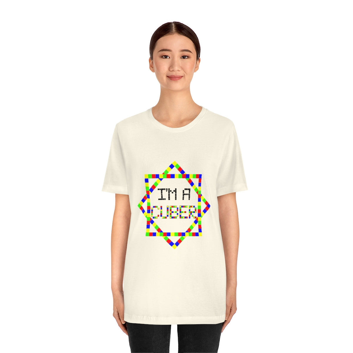 Unisex Jersey Short Sleeve Tee "I'm a cuber"