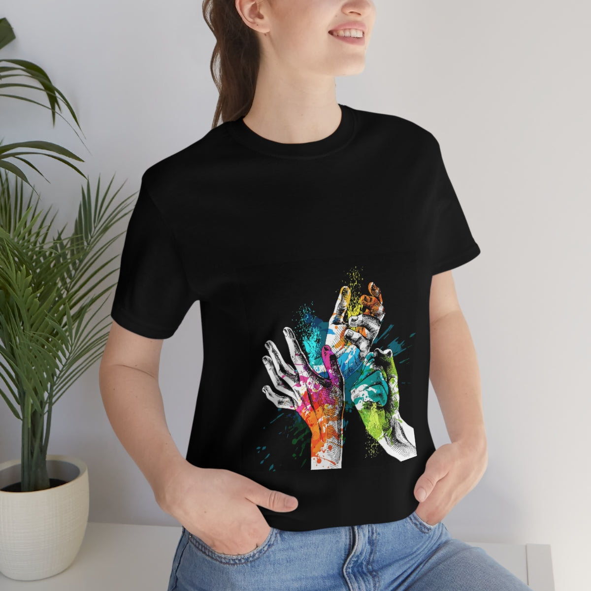 Unisex Jersey Short Sleeve Tee "Hands"