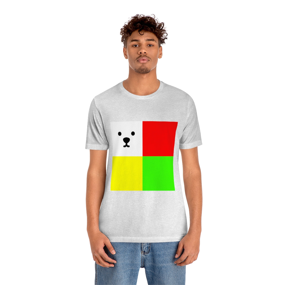 Unisex Jersey Short Sleeve Tee "CuBeArea big logo"