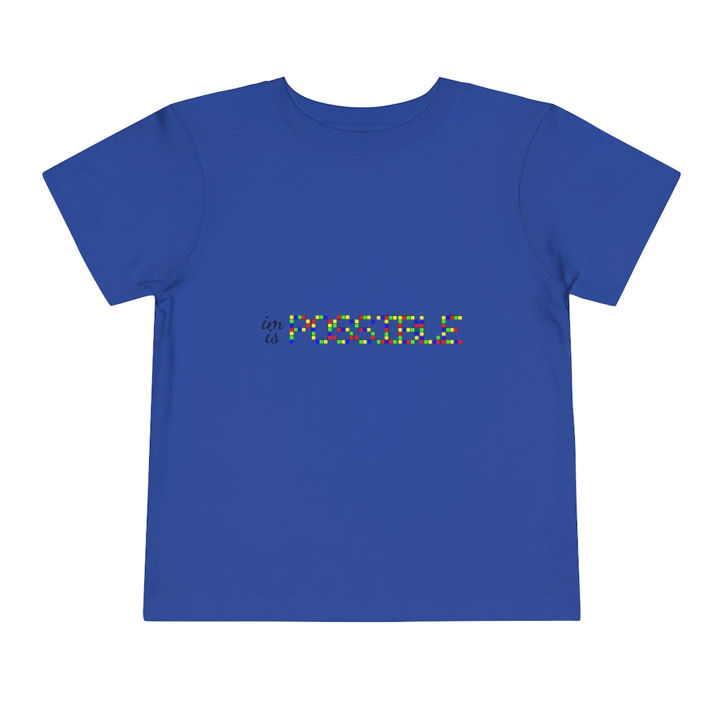 Kids Short Sleeve Tee "Impossible is possible"
