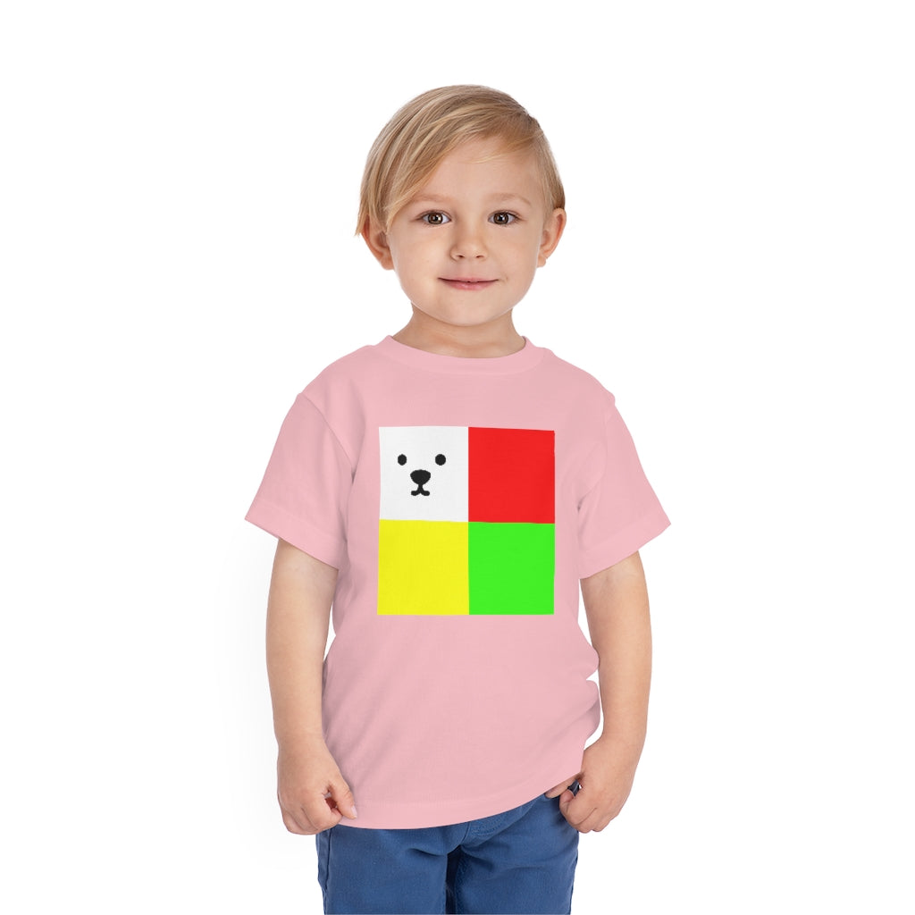 Kids Short Sleeve Tee "CuBeArea big logo"