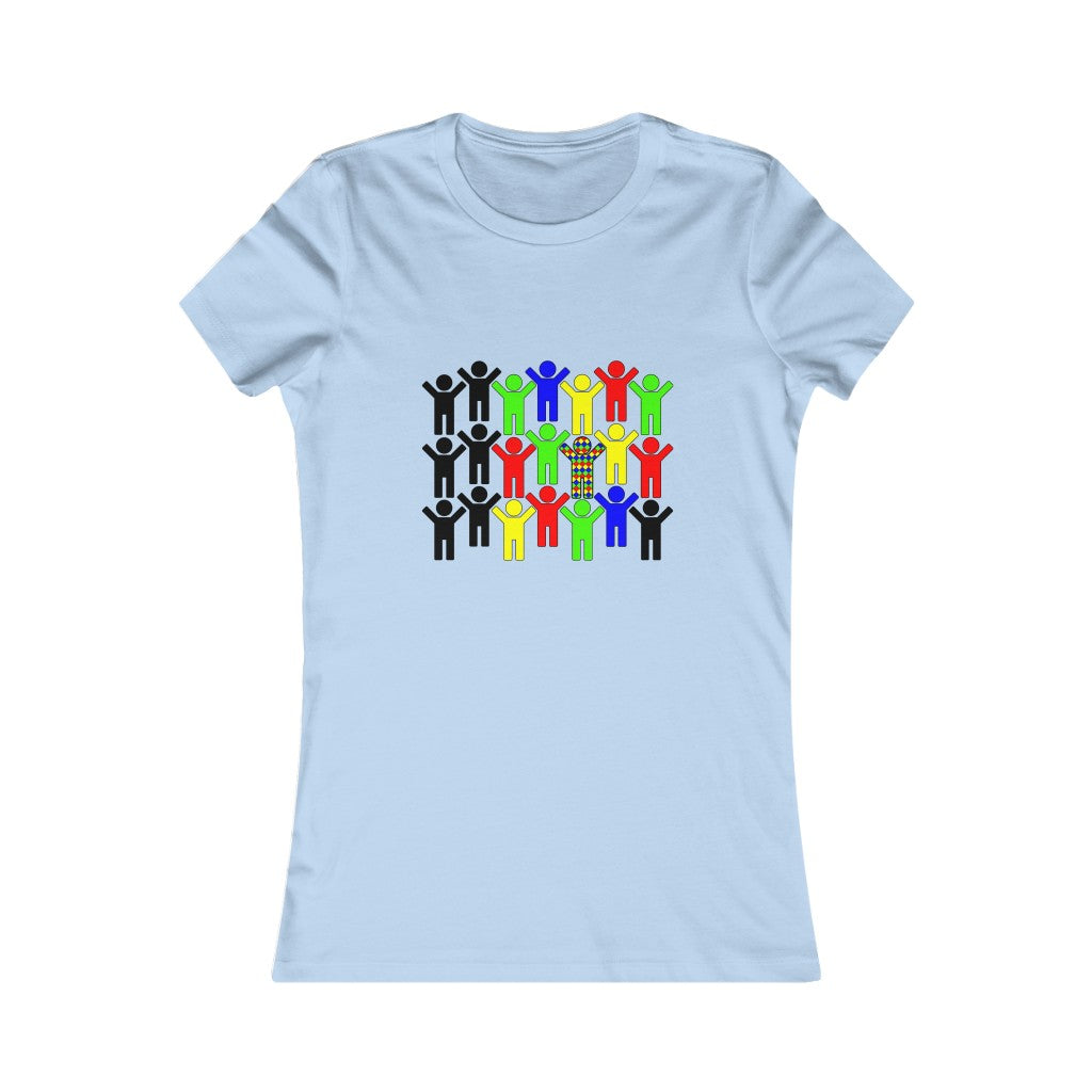 Women's Favorite Tee "Change the World by changing yourself"