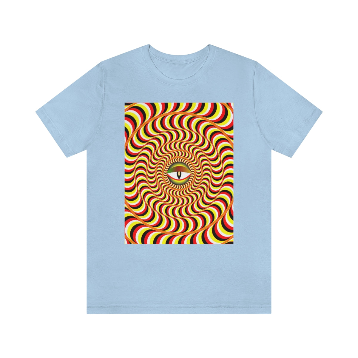 Unisex Jersey Short Sleeve Tee "Optical illusion Snake Eye"