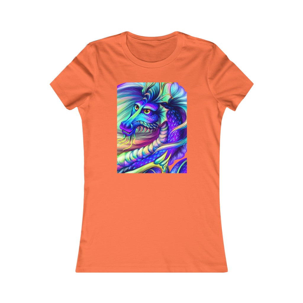 Women's Favorite Tee "Multi-colored dragon"