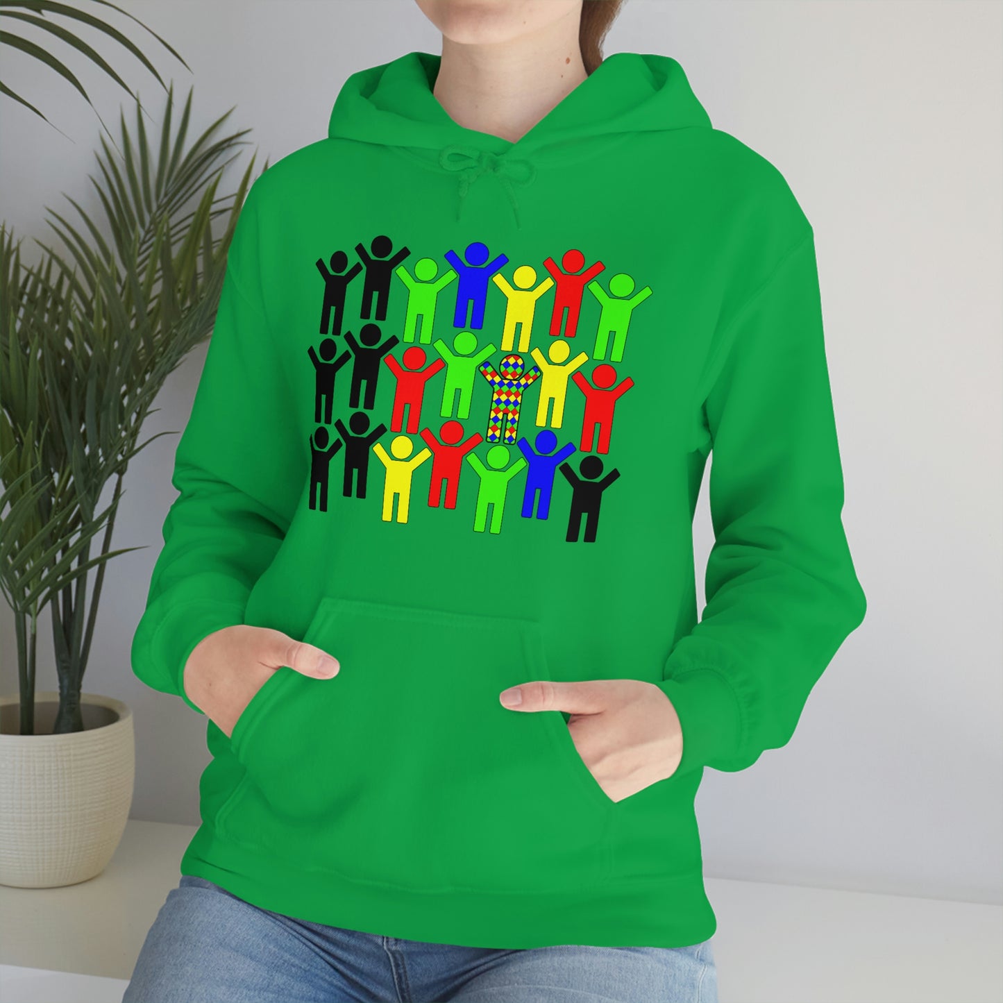 Unisex Heavy Blend™ Hooded Sweatshirt "Change the world by changing yourself"