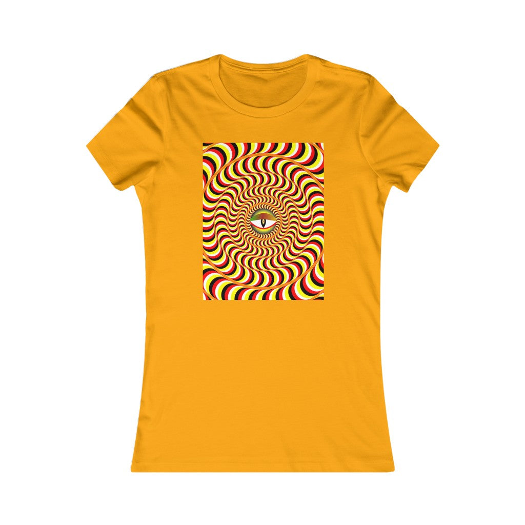 Women's Favorite Tee "Optical illusion Snake Eye"