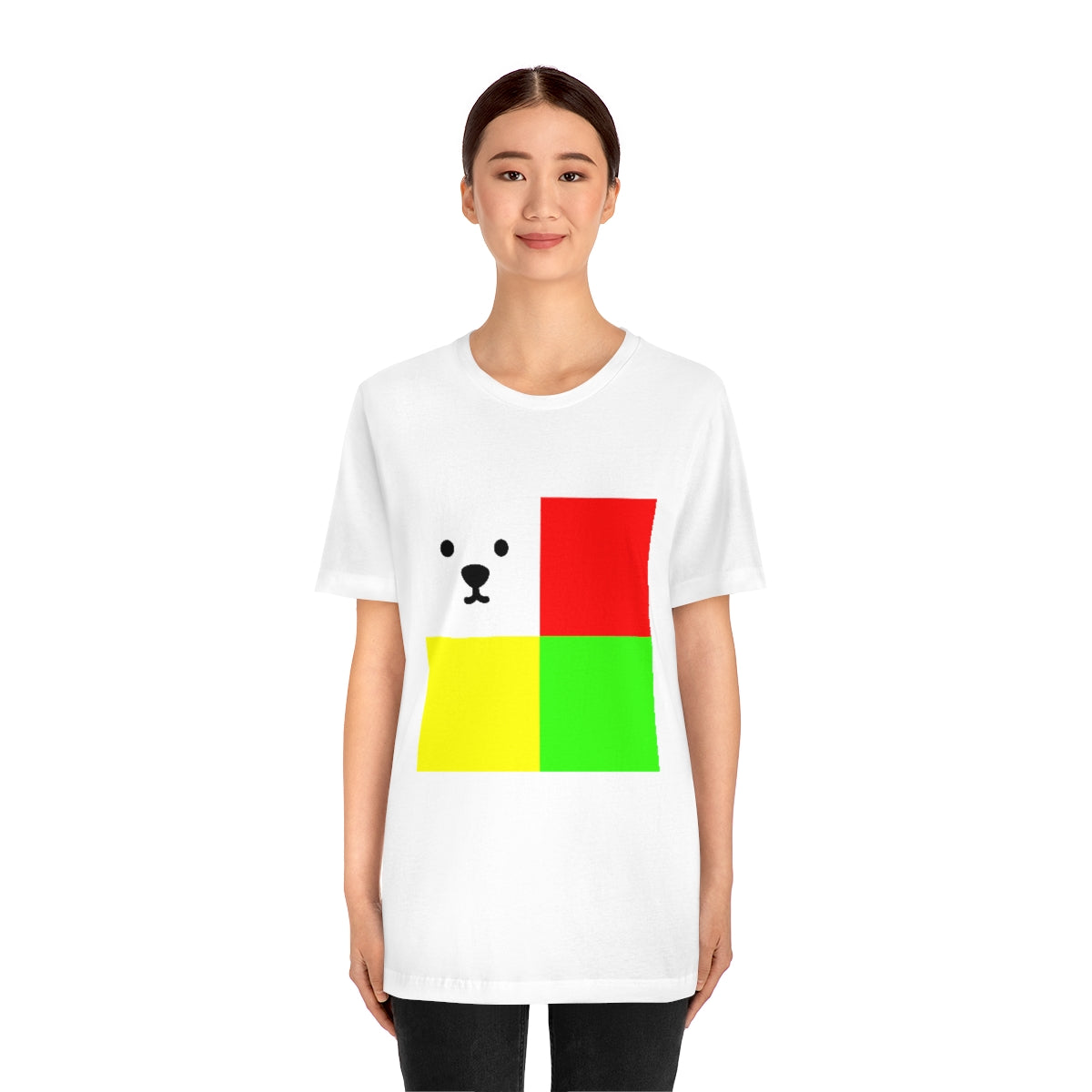Unisex Jersey Short Sleeve Tee "CuBeArea big logo"
