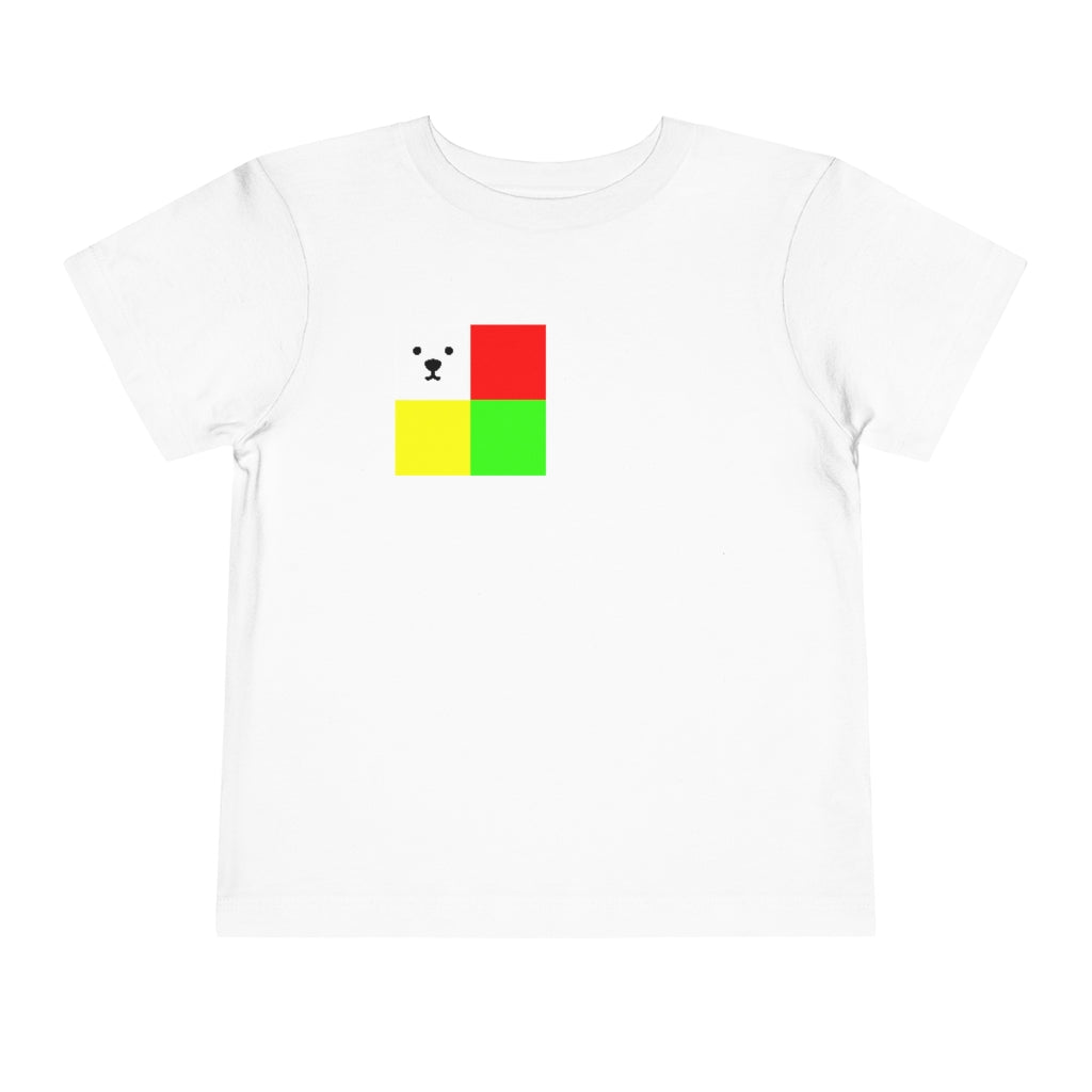 Kids Short Sleeve Tee "CuBeArea middle logo"