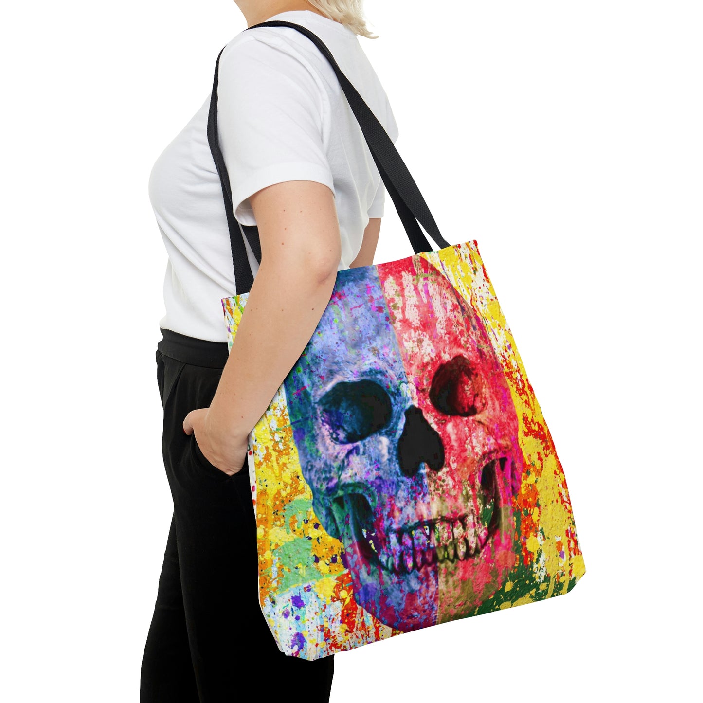 AOP Tote Bag "Skull"