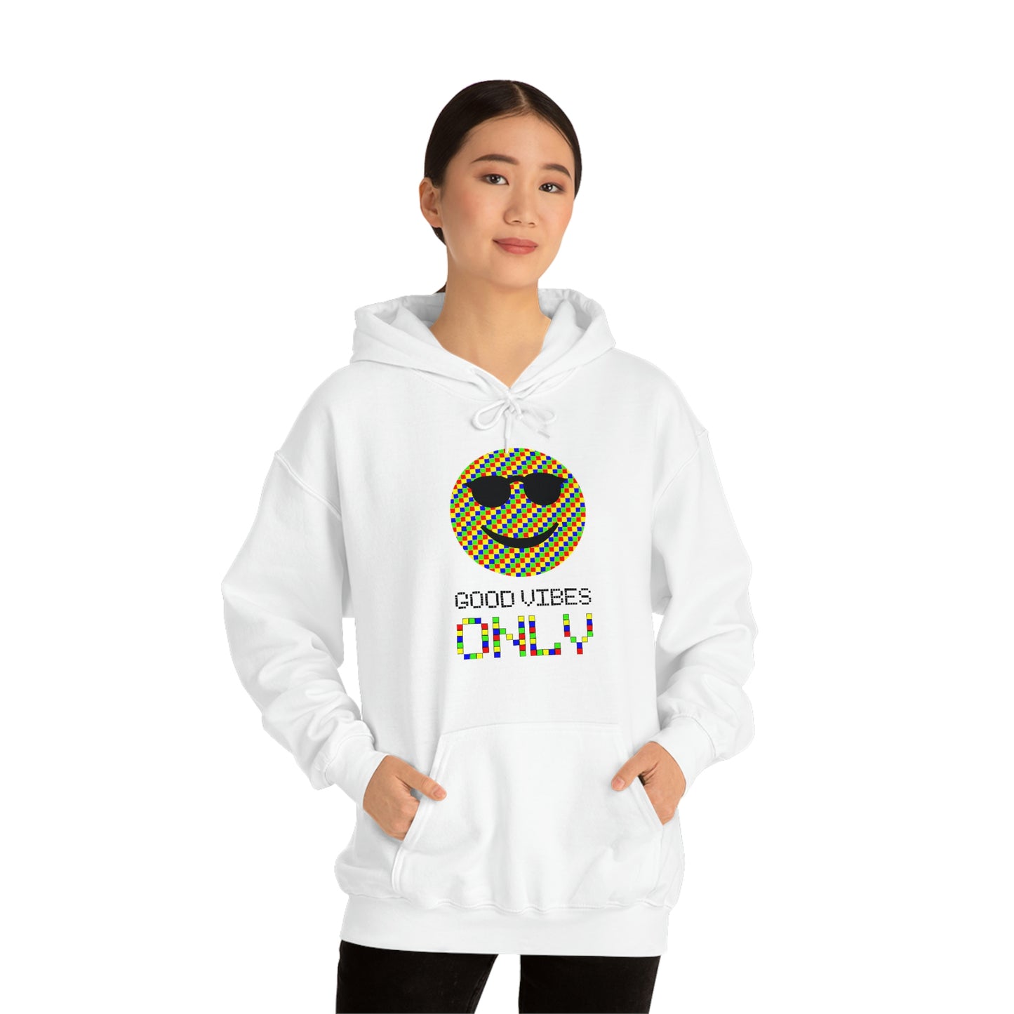 Unisex Heavy Blend™ Hooded Sweatshirt "Good vibes only"