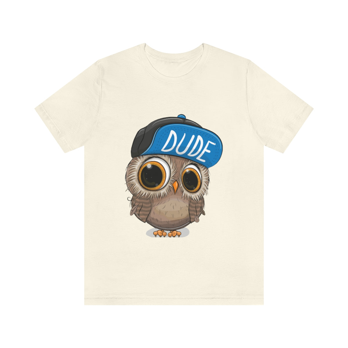 Unisex Jersey Short Sleeve Tee "Cute Cartoon Owl in a cap"