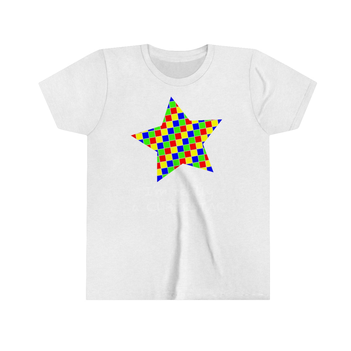 Youth Short Sleeve Tee "I'm really a cuberstar"