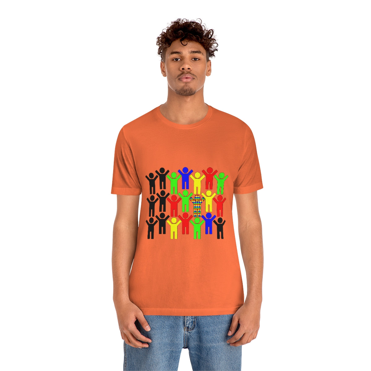 Unisex Jersey Short Sleeve Tee "Change the World by changing yourself"