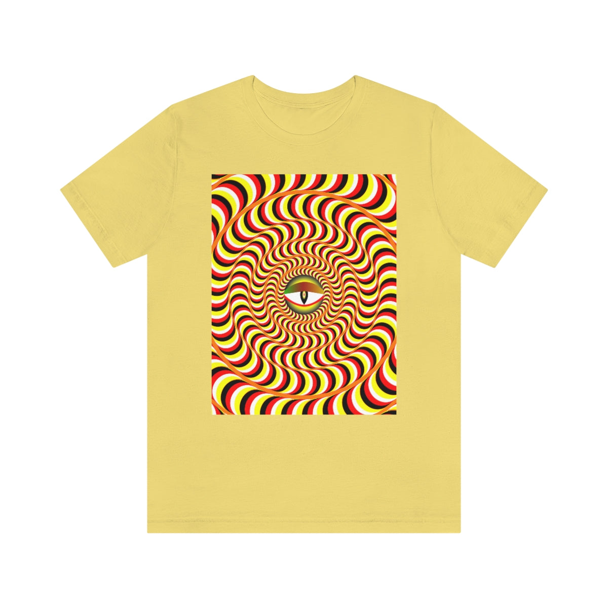 Unisex Jersey Short Sleeve Tee "Optical illusion Snake Eye"