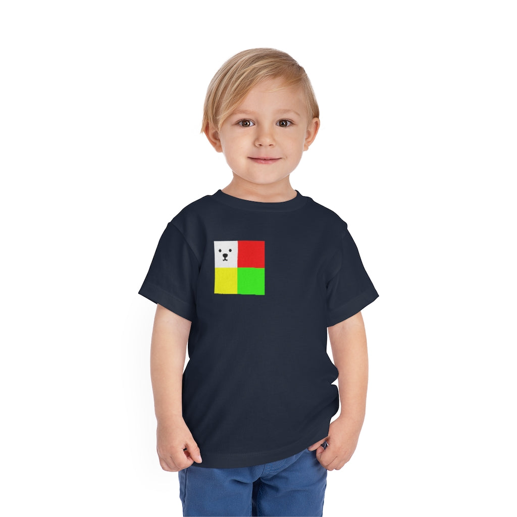 Kids Short Sleeve Tee "CuBeArea middle logo"