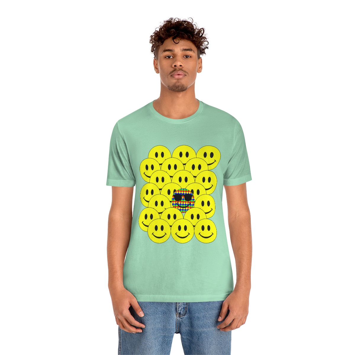 Unisex Jersey Short Sleeve Tee "Think different"