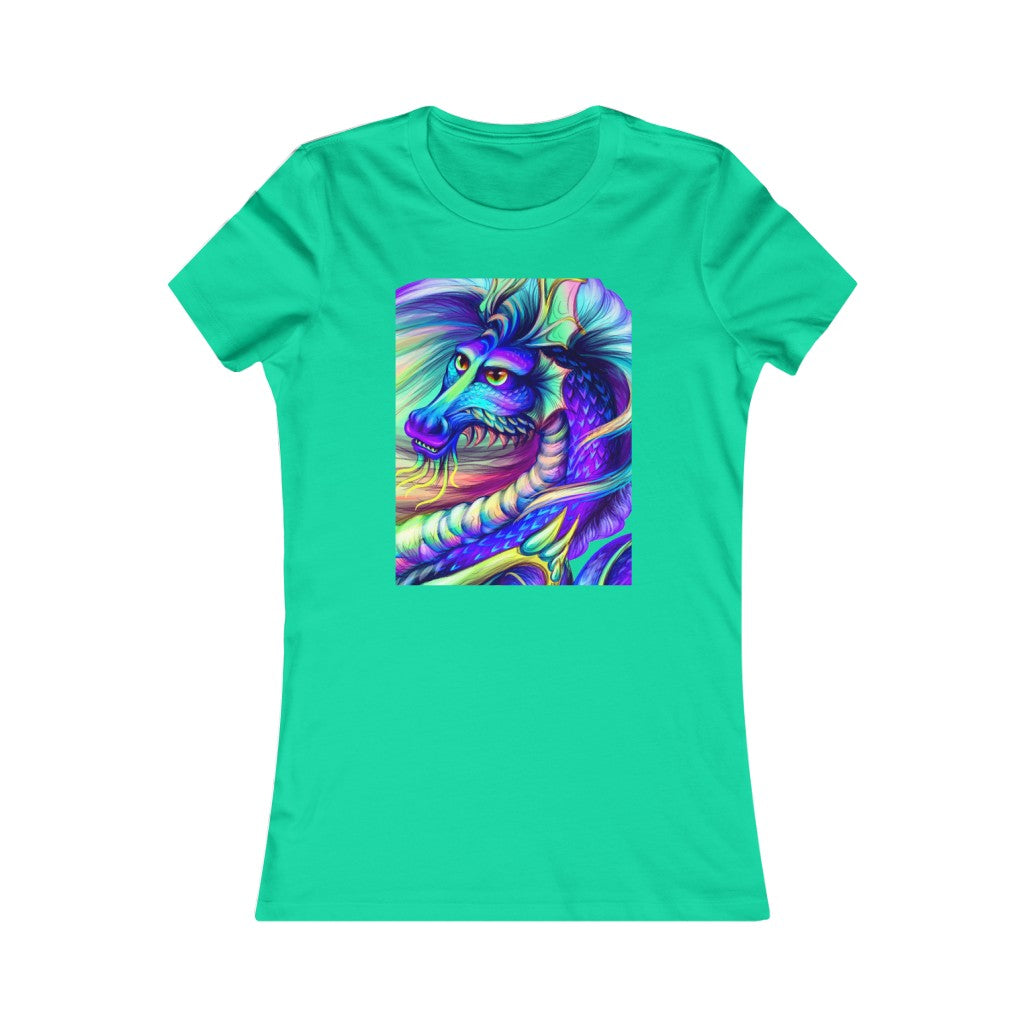 Women's Favorite Tee "Multi-colored dragon"