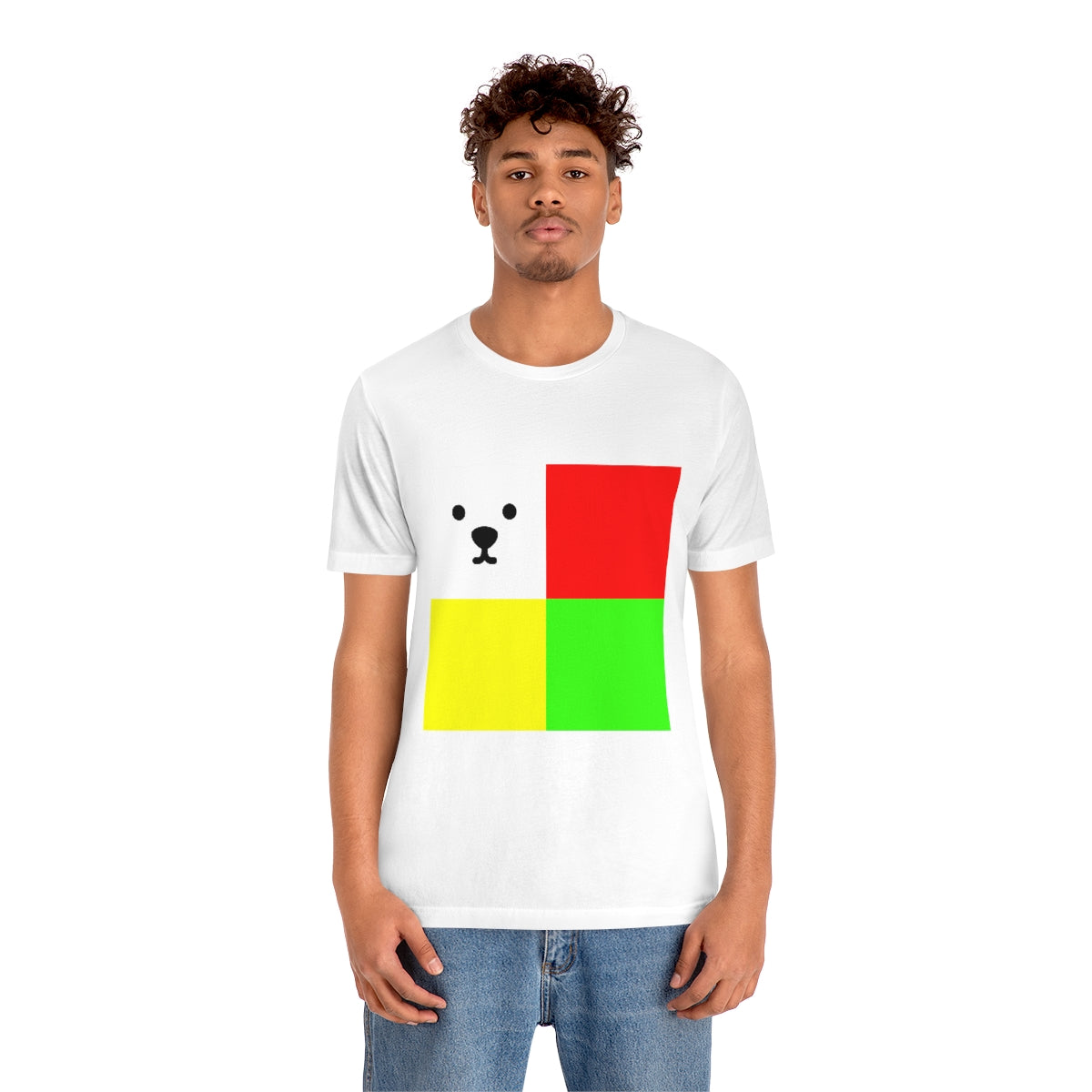 Unisex Jersey Short Sleeve Tee "CuBeArea big logo"