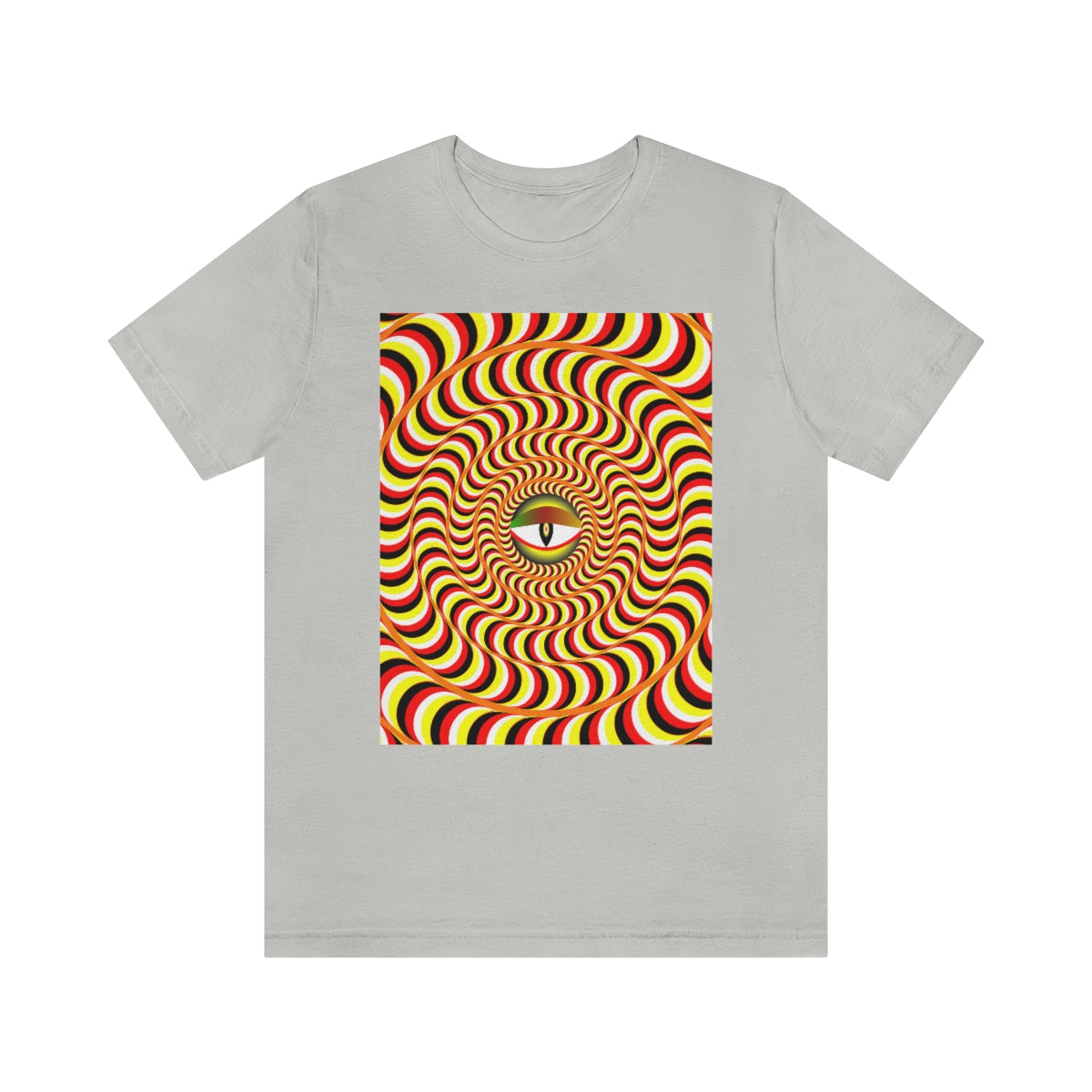 Unisex Jersey Short Sleeve Tee "Optical illusion Snake Eye"