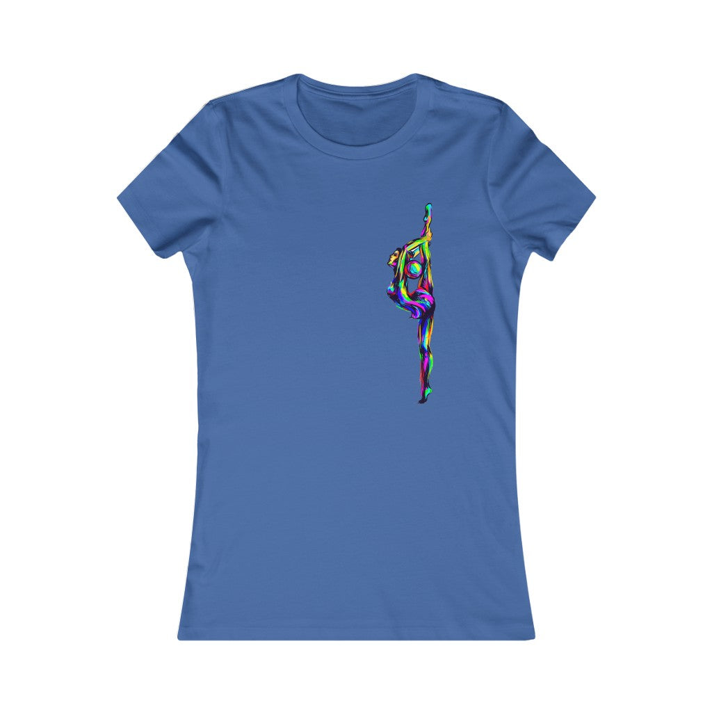 Women's Favorite Tee "Abstract girl gymnastics"