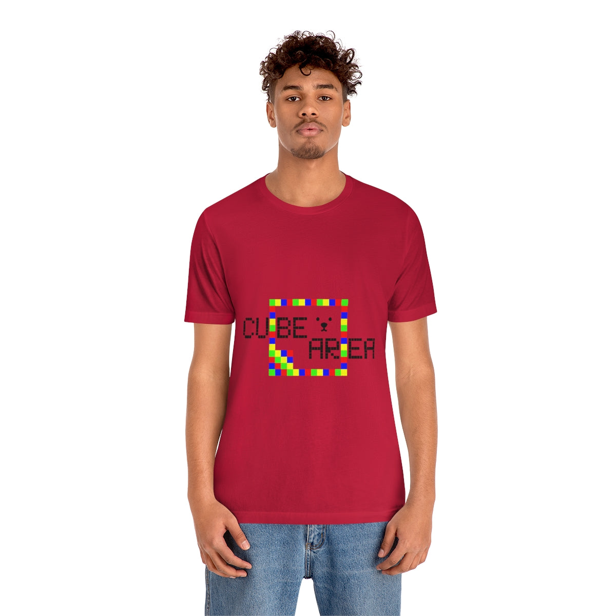 Unisex Jersey Short Sleeve Tee "CuBeArea"