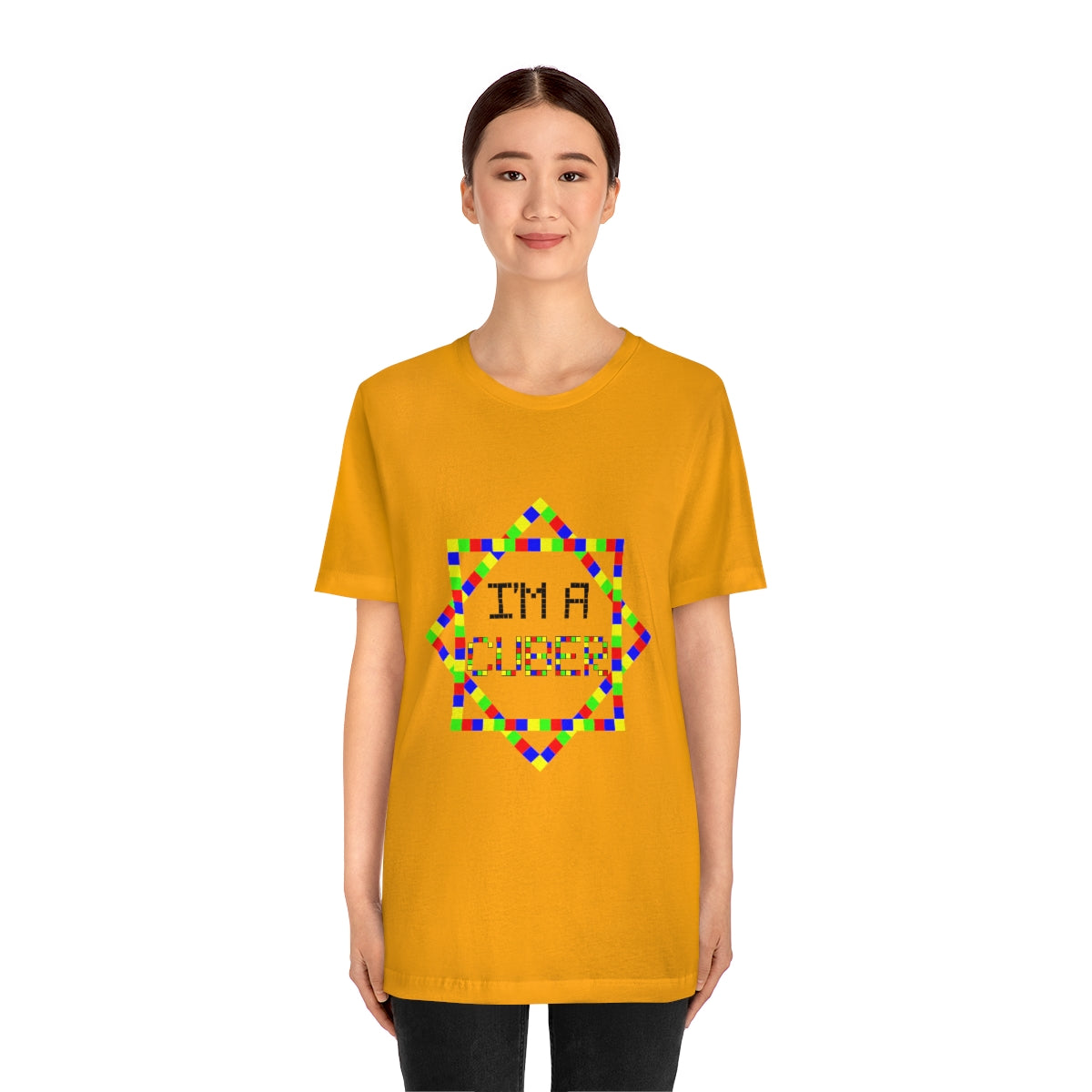 Unisex Jersey Short Sleeve Tee "I'm a cuber"