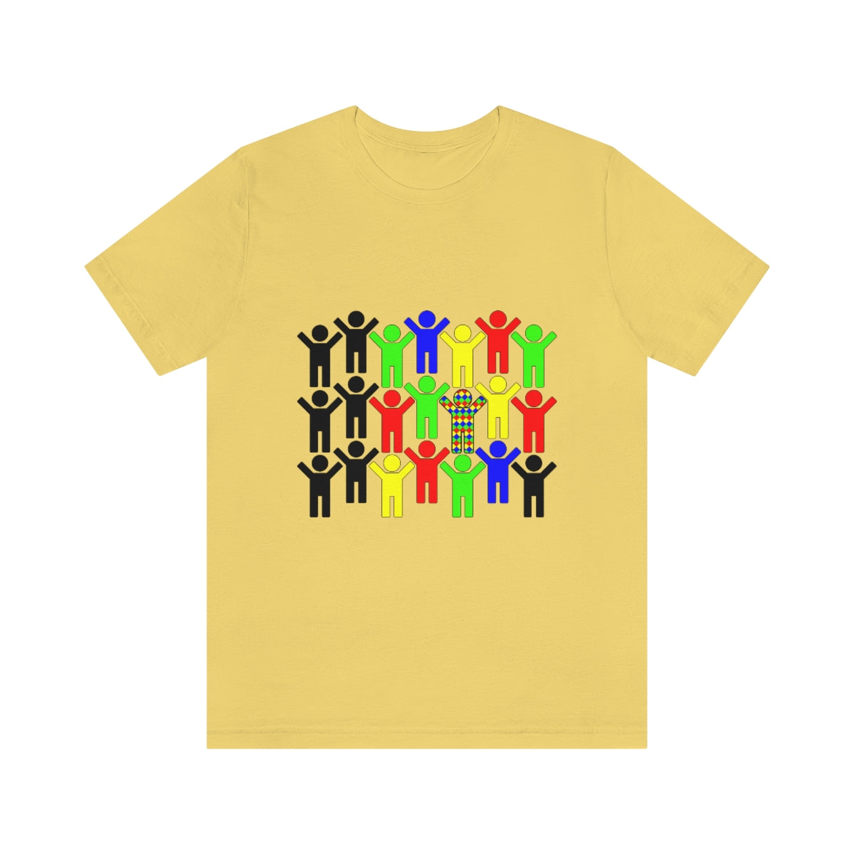 Unisex Jersey Short Sleeve Tee "Change the World by changing yourself"