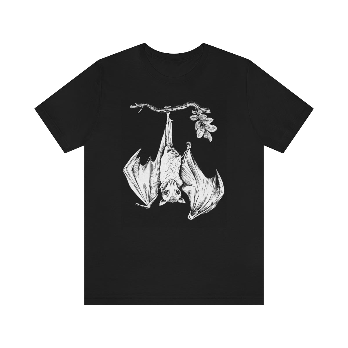 Unisex Jersey Short Sleeve Tee "Flying-Fox on a branch"