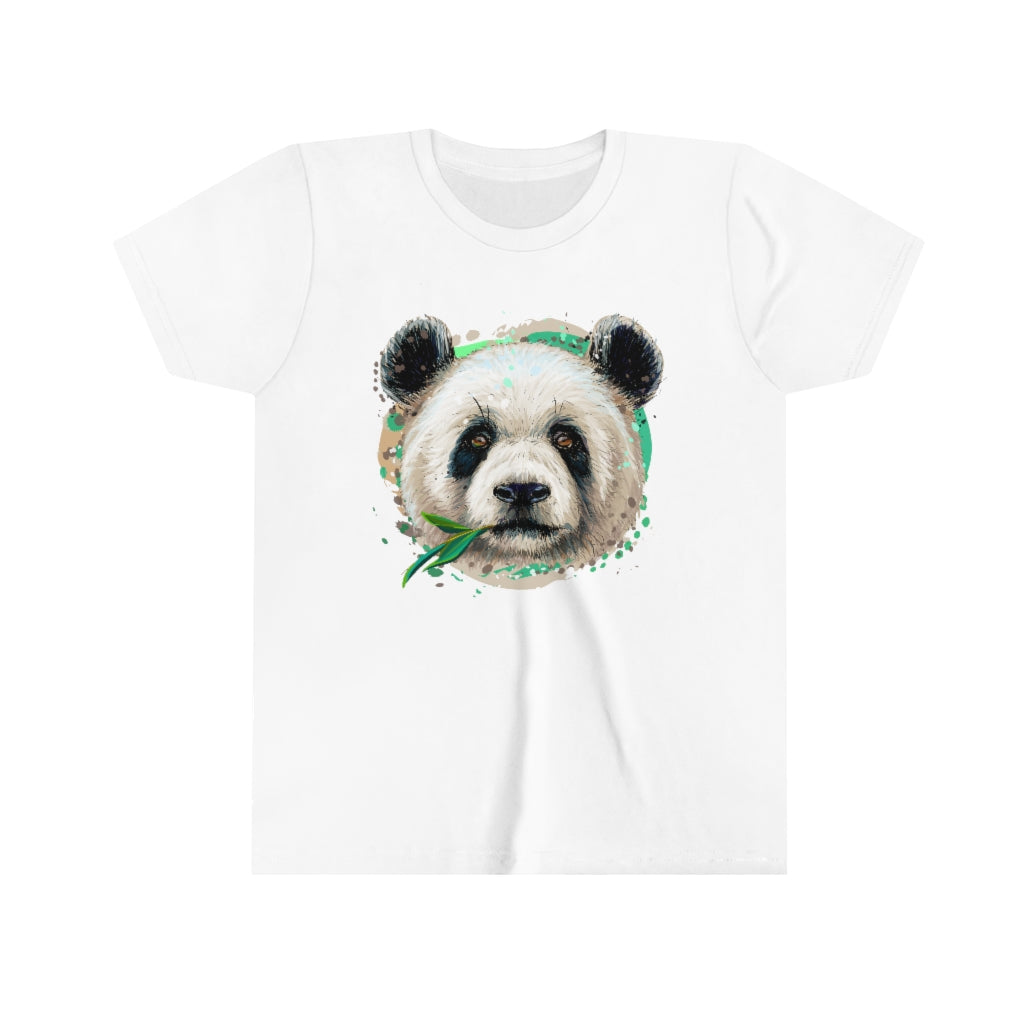 Youth Short Sleeve Tee "Colorful panda"