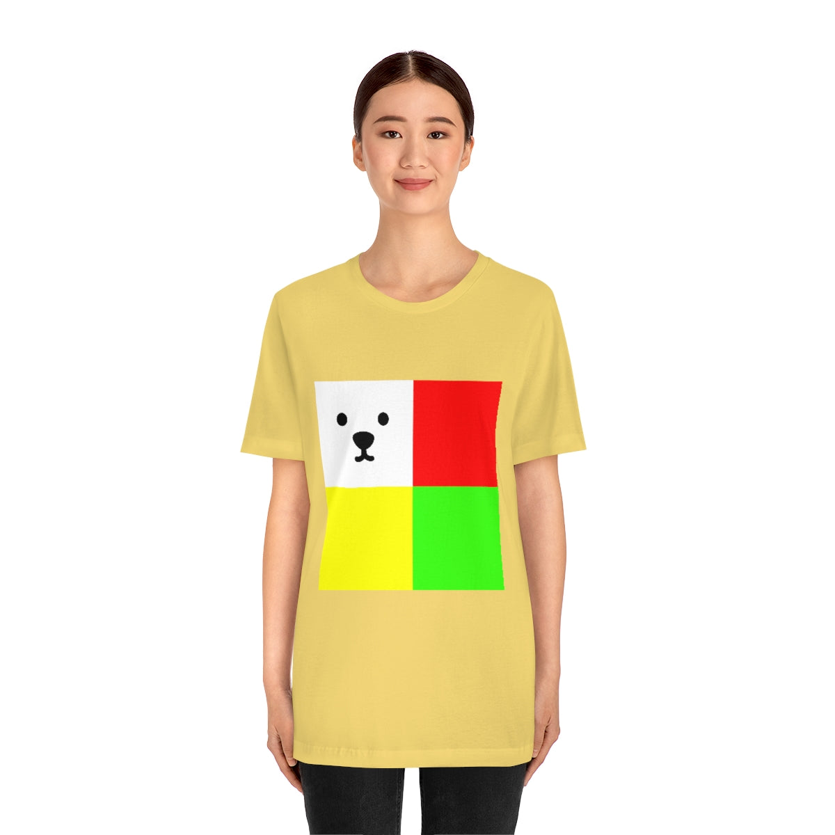 Unisex Jersey Short Sleeve Tee "CuBeArea big logo"