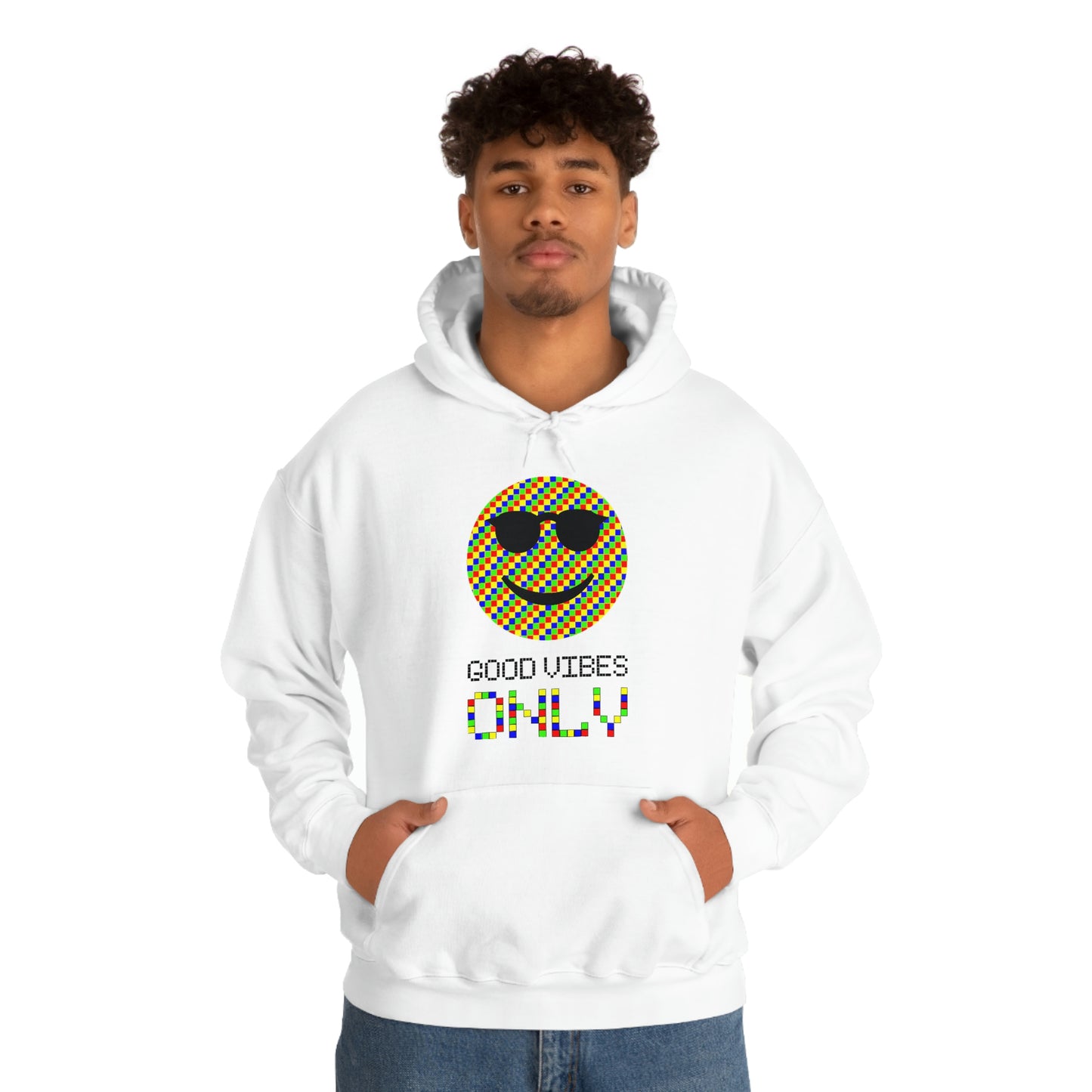 Unisex Heavy Blend™ Hooded Sweatshirt "Good vibes only"