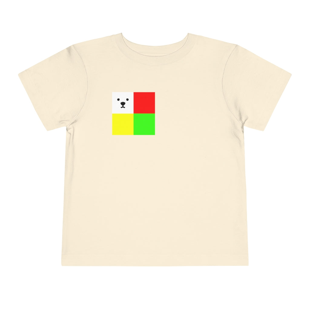 Kids Short Sleeve Tee "CuBeArea middle logo"