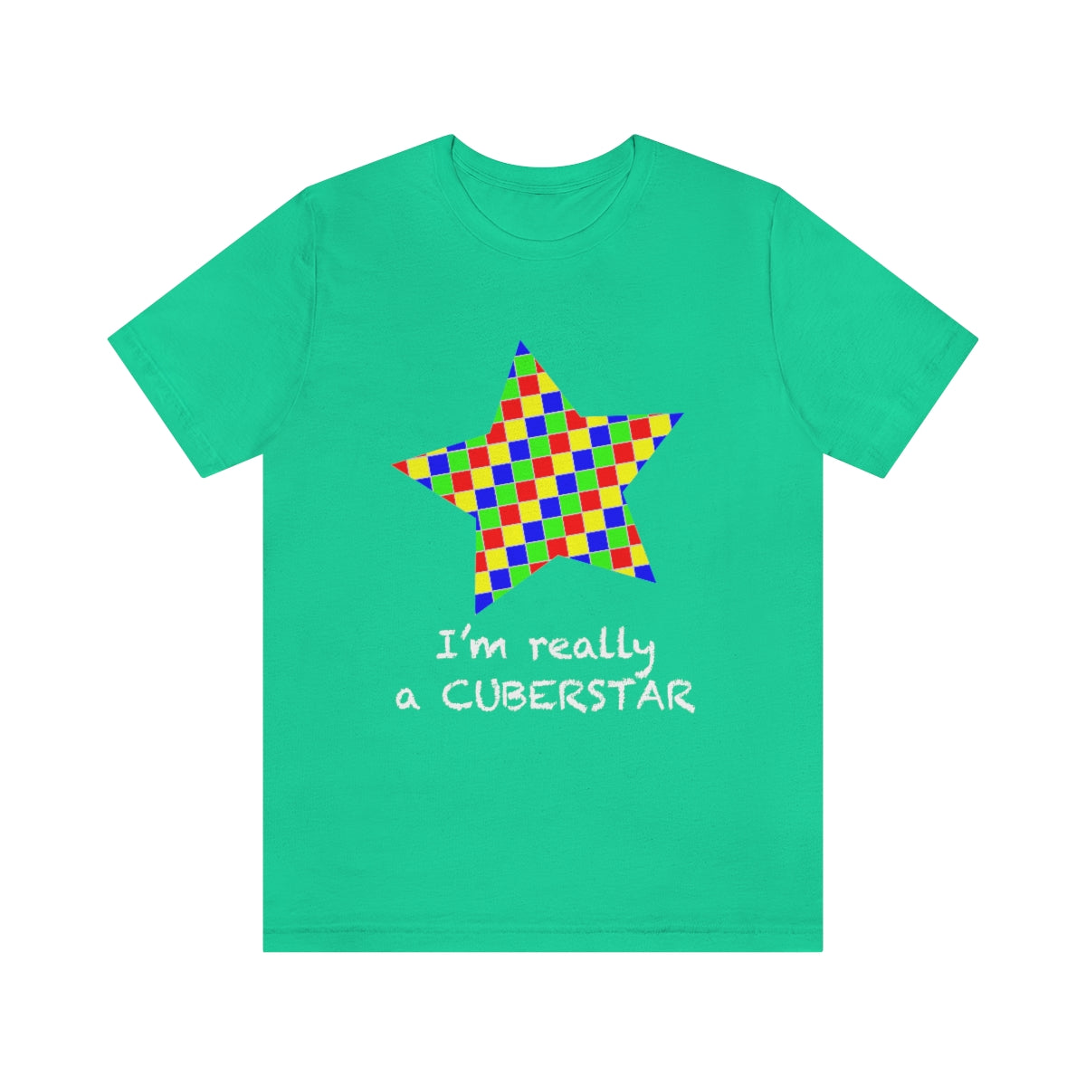 Unisex Jersey Short Sleeve Tee "I'm really a cuberstar"