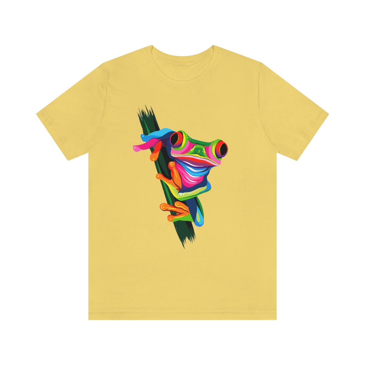 Unisex Jersey Short Sleeve Tee "Abstract colorful frog"