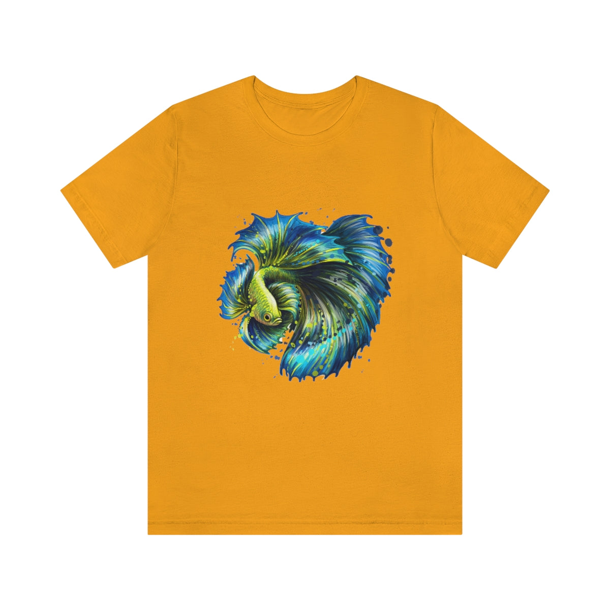 Unisex Jersey Short Sleeve Tee "Colorful tropical fish"
