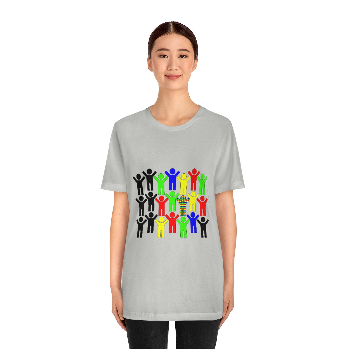Unisex Jersey Short Sleeve Tee "Change the World by changing yourself"