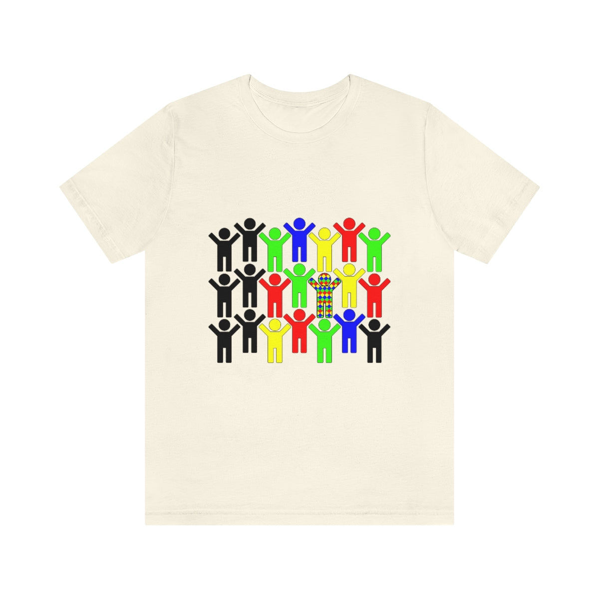 Unisex Jersey Short Sleeve Tee "Change the World by changing yourself"