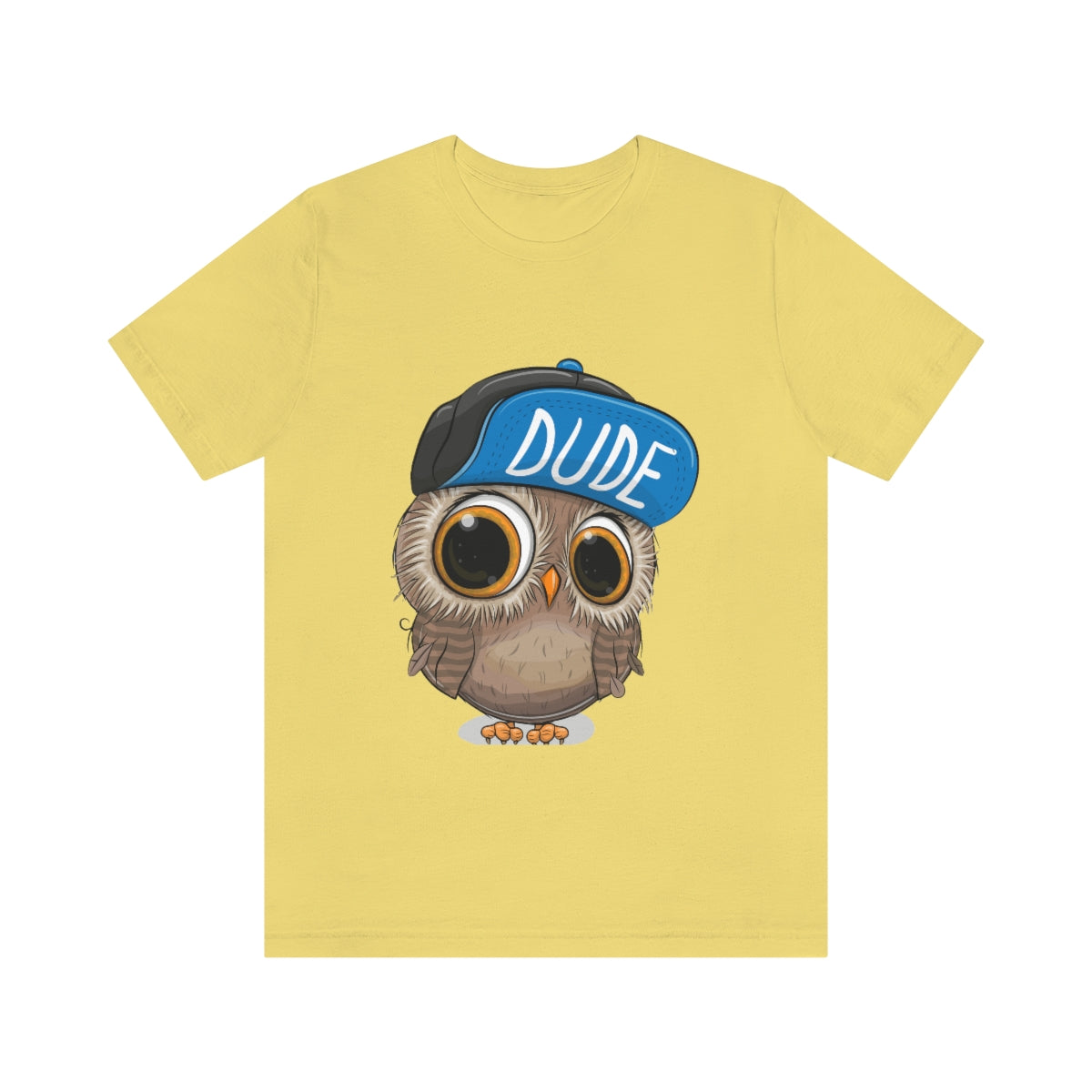 Unisex Jersey Short Sleeve Tee "Cute Cartoon Owl in a cap"