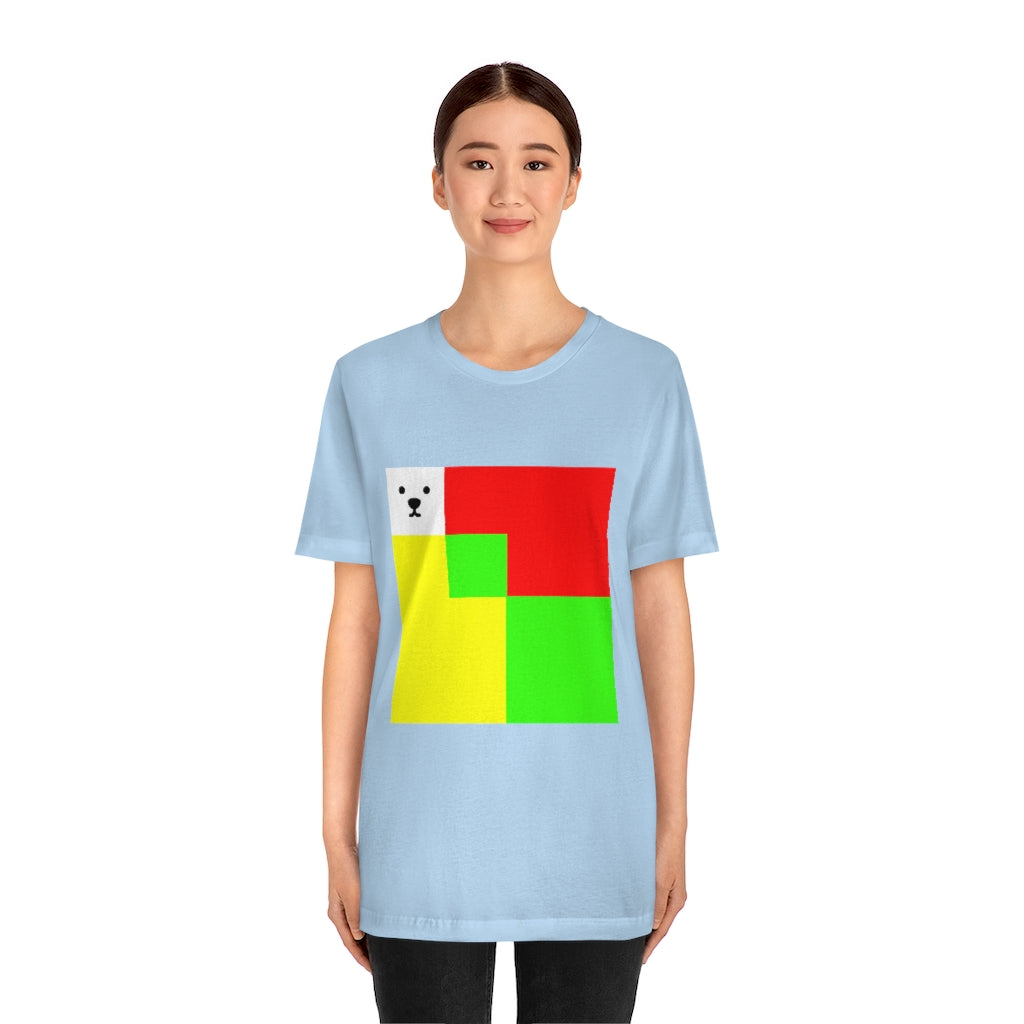 Unisex Jersey Short Sleeve Tee "CuBeArea abstract"