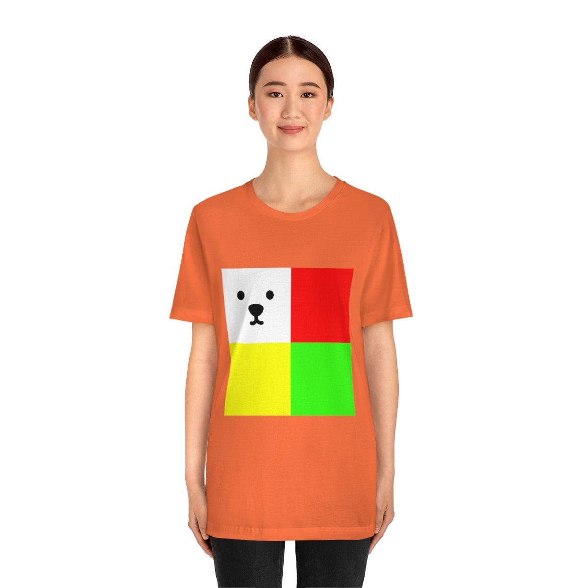 Unisex Jersey Short Sleeve Tee "CuBeArea big logo"